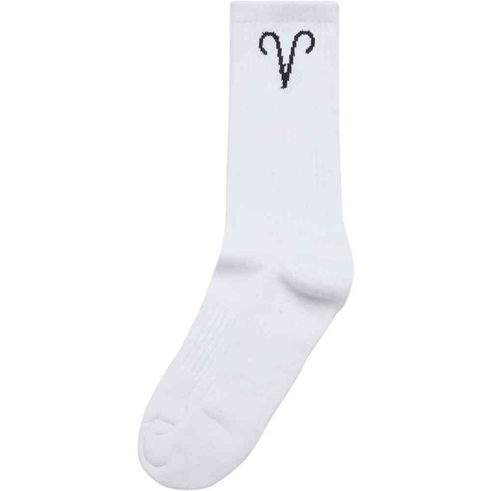 DEF - Zodiac aries Chaussettes - Blanc